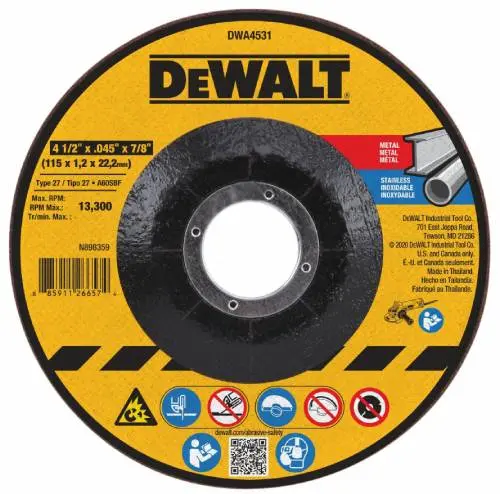 DEWALT General-Purpose Abrasive Cutting Wheels