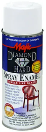 DiamondHard Gloss Black Enamel Spray Paint – High-Performance Coverage