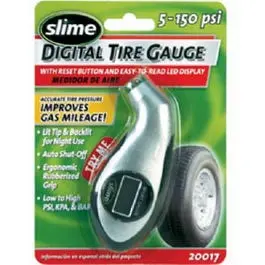 Digital Tire Pressure Gauge with Backlit LCD Display
