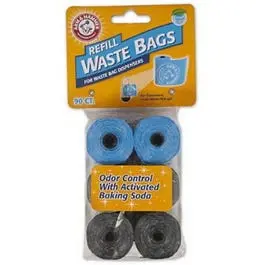 Disposable Pet Waste Bag Refills – 90-Count Pack for Carriers