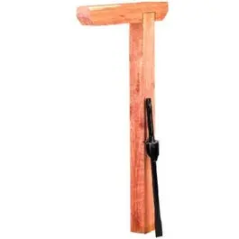 Drive-In Cedar Mailbox Post Kit with Steel Anchor – 41″ H x 4″ W x 4″ D