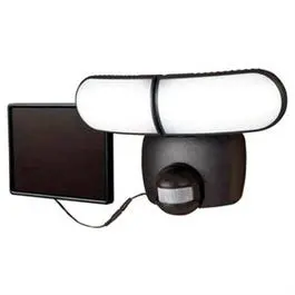 Dual-Head Solar Motion Light – 1000-Lumen LED, 90-Watt Equivalent