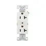 Eaton BR20W Commercial-Grade Duplex Receptacle – Specification-Rated Outlet
