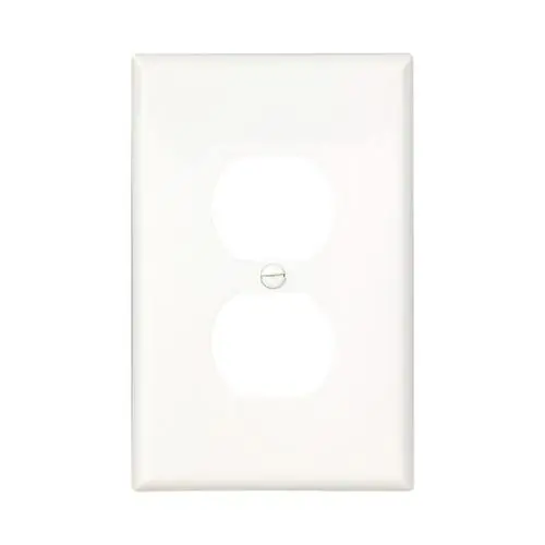 Eaton PJ8W Duplex Receptacle Wall Plate