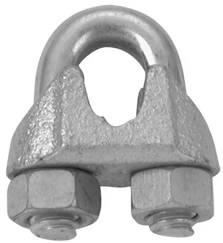 Electro-Galvanized 1/8″ Wire Rope Clip by Campbell