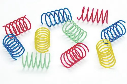 Ethical Pet Colorful Springs Cat Toy – Wiggling Spring-Based Play Item