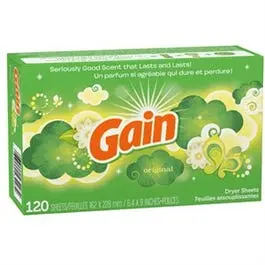 Fabric Softener Dryer Sheets – 120 Count Pack