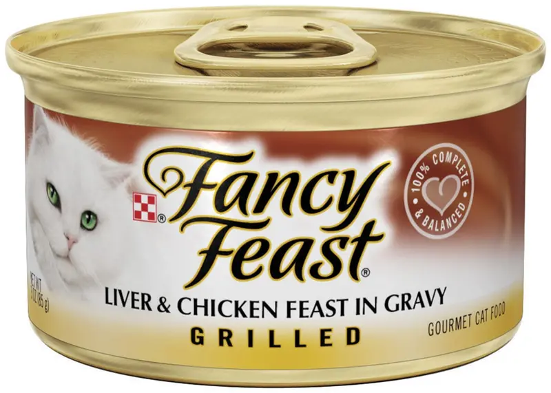 Fancy Feast Grilled Poultry Wet Cat Food – Liver & Chicken