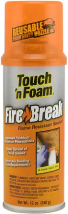 Fire-Resistant Expanding Foam Sealant – 12 oz Can