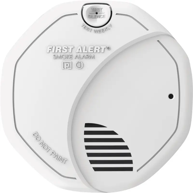 First Alert 10-Year Sealed Battery Smoke Alarm – Dual-Sensor (Photoelectric & Ionization)