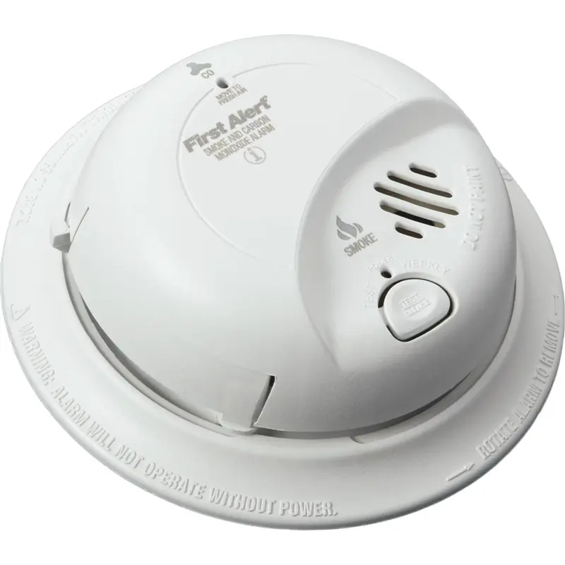 First Alert Hardwired Smoke and Carbon Monoxide Alarm – Ionization Sensor, 120V