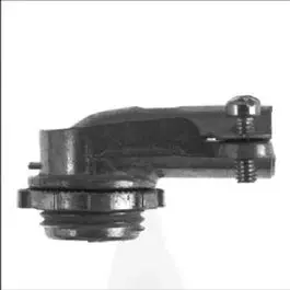 Flexible Conduit 90-Degree Clamp Connector – 1/2-Inch Swivel Fitting
