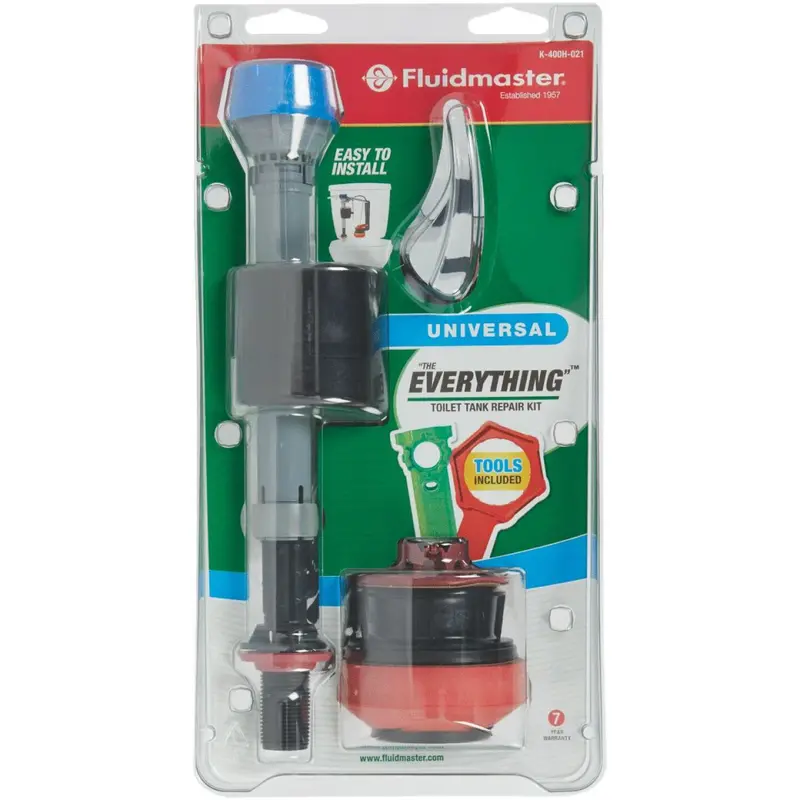 Fluidmaster PerforMAX 2-Inch Universal Toilet Repair Kit – Includes Installation Tools