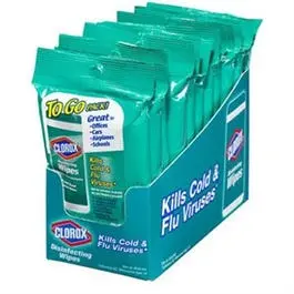 Fresh-Scented Portable Disinfecting Wipes – 9 Count