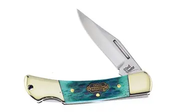 Frost Cutlery Jade Green Little Warrior Folding Knife
