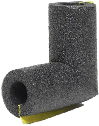 Frost King Pre-Slit Elbow Pipe Insulation – 7/8″ ID, 1/2″ Wall Thickness
