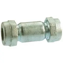 Galvanized Pipe Repair Coupling – 1-1/2-Inch Compression Type