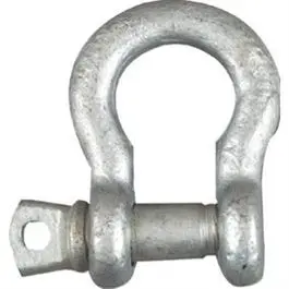 Galvanized Screw-Pin Anchor Shackle – 1/2 Inch