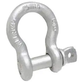 Galvanized Screw-Pin Anchor Shackle – 3/4″ Size