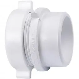 Genova PVC DWV Trap Adapter with Jam Nut – Male End