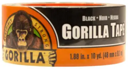 Gorilla Duct Tape – 1.88 in × 10 yd Compact Roll