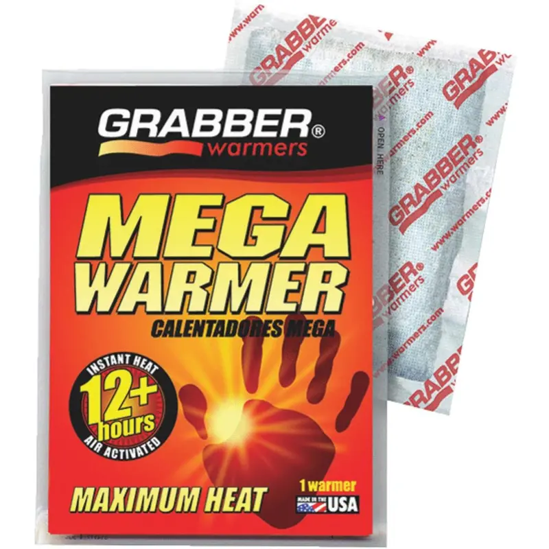 Grabber Mega Hand Warmers – Long-Lasting Disposable Heat Source