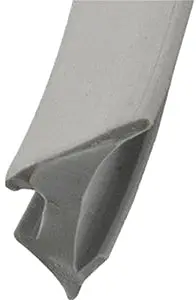 Gray Vinyl Glass Glazing Spline – 200-Foot Roll