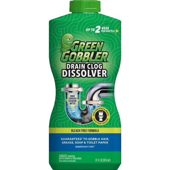 Green Gobbler Enzyme-Based Liquid Drain Cleaner
