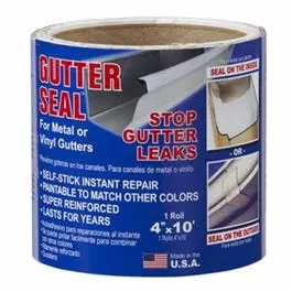 Gutter Liner Roll – 4″ Width × 10 Feet Length