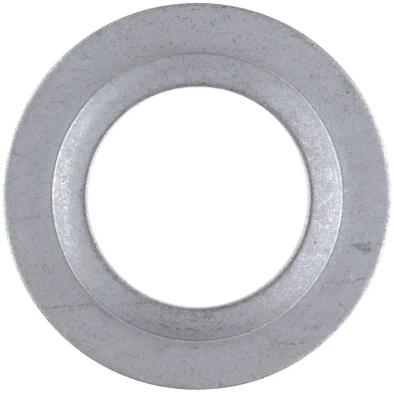 Halex Rigid Conduit Reducing Washer — 3/4″ to 1/2″, Zinc-Plated Steel (4-Pack)