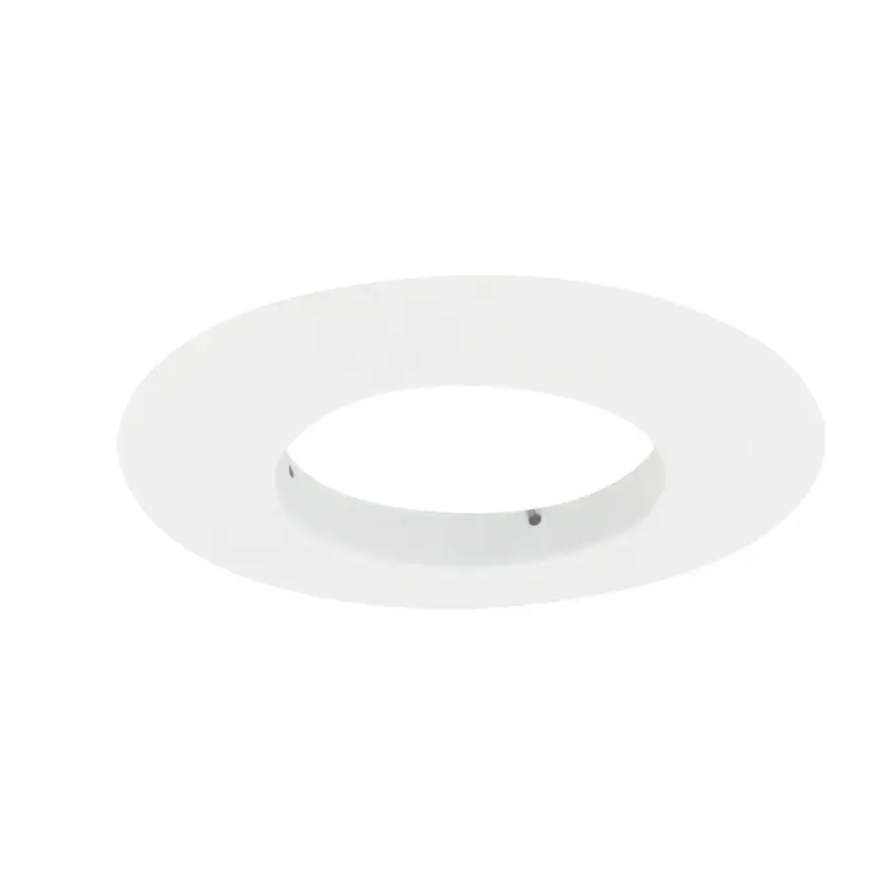 Halo 6-Inch Recessed Lighting Trim – Satin White Open Design