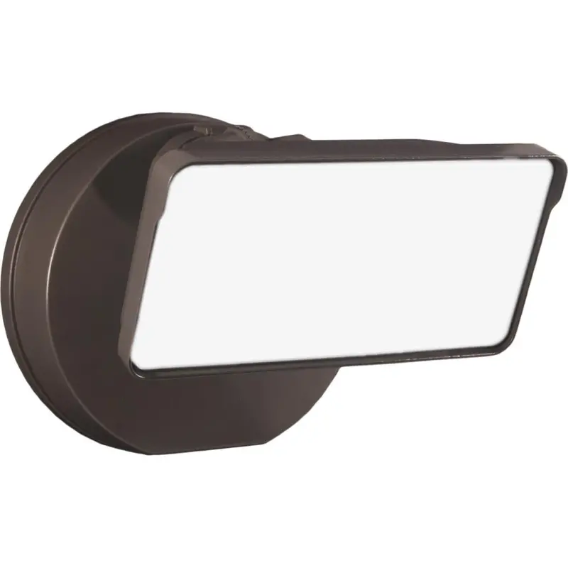 Halo Lumen-Selectable Bronze Dusk-to-Dawn LED Floodlight Fixture