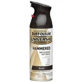 Hammered Black Textured Spray Paint – 12-Ounce Can