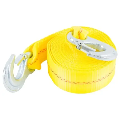 Hampton Emergency Tow Strap – 2-Inch by 15-Foot Heavy-Duty Recovery Rope