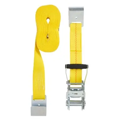 Hampton Keeper Ratchet Tie-Down with Flat Hook Ends