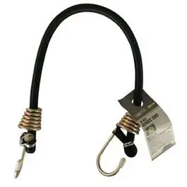 Heavy-Duty 18-Inch Elastic Bungee Cord with Hook Ends
