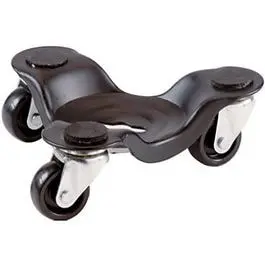 Heavy-Duty 3-Wheel Metal Dolly – 6-3/8-Inch Wide, 200-Lb Capacity