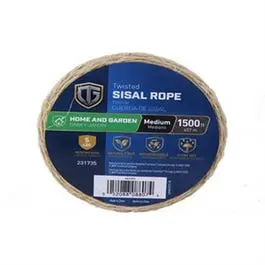 Heavy-Duty Sisal Twine – Natural Fiber, 1,500-Foot Spool