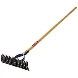 Heavy-Duty Thatching Rake – 15.5″ Tine Width, 54″ Ergonomic Handle