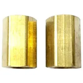 Hex-Style Compressor Coupling – 1/4″ FNPT, Twin-Pack