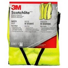 Hi-Visibility Yellow Tekk Safety Vest – One Size Fits Most
