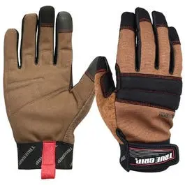 High-Dexterity Duck Canvas Work Gloves – Men’s Large