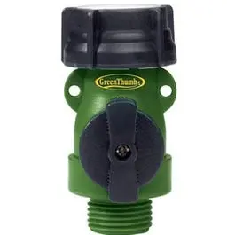 High-Flow Brass Hose Connector with Secure Grip