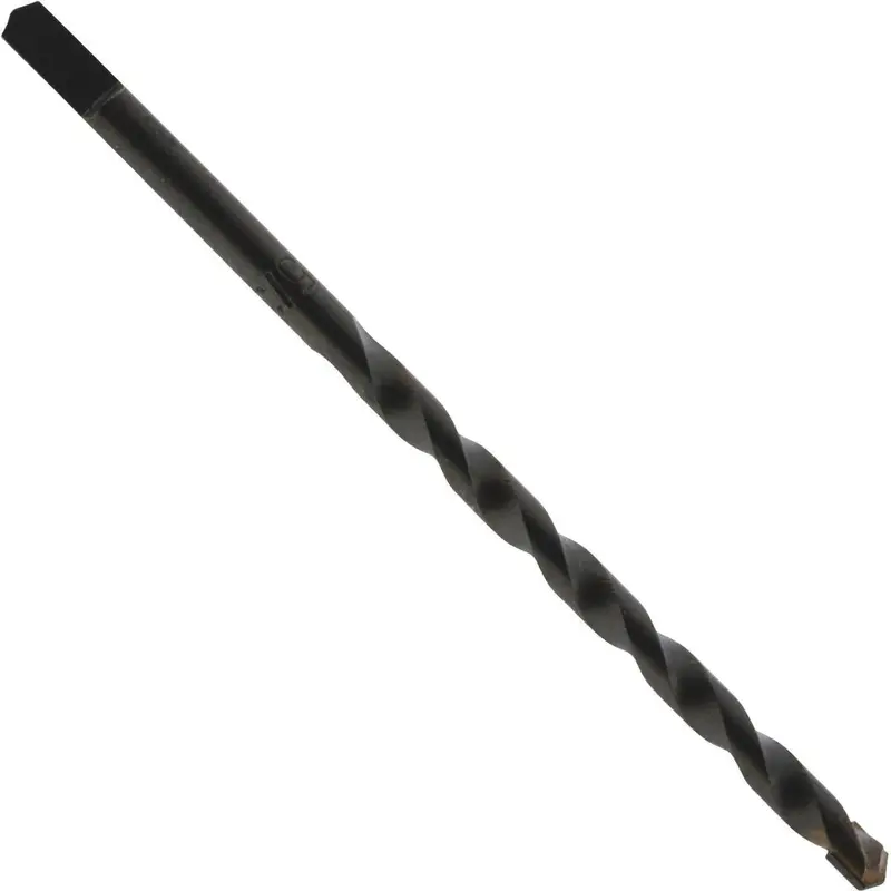 Hillman 1/4″ x 6″ Carbon-Tipped Masonry Drill Bit – Heavy-Duty Concrete Drilling