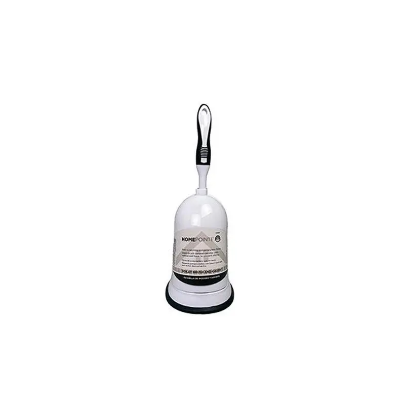 HomePointe Hidden-Storage Toilet Brush Set with Caddy