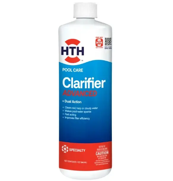 HTH Advanced Pool Clarifier – Fast-Acting Water Clearing Treatment