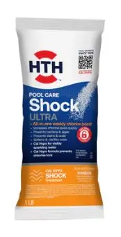 HTH® Pool Shock Ultra – Rapid-Dissolve Chlorine-Based Oxidizer for Clear Water