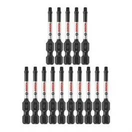 Impact-Tough #2 Square Insert Bit – 1-Inch, 15-Pack