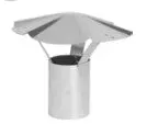 Imperial Manufacturing Galvanized Rain Cap for Ducts, Pipes, and HVAC Ventilation Fittings