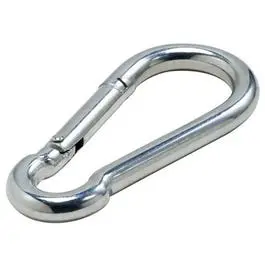Interlocking Spring Snap Hook – 0.625-Inch Diameter, Smooth-Release Design